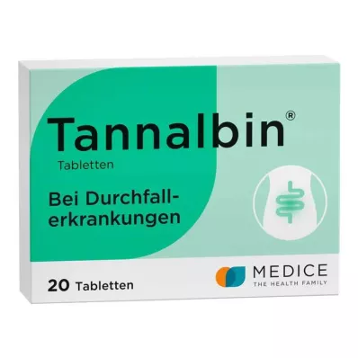 TANNALBIN Ταμπλέτες, 20 τεμ TANNALBIN Ταμπλέτες, 20 τεμ