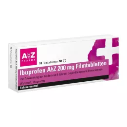 IBUPROFEN AbZ 200 mg επικαλυμμένα με λεπτό υμένιο δισκία, 10 τεμ