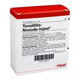 TONSILLITIS Φύσιγγες Nosode Injeel, 10 τεμ