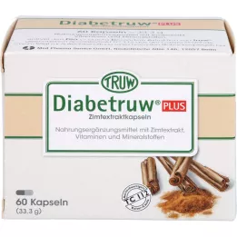 DIABETRUW Κάψουλες Plus, 60 τεμ