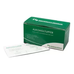 ALKOHOLTUPFER 3x6 cm αποστειρωμένο, 100 τεμ