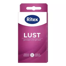 RITEX Προφυλακτικά Lust, 8 τεμ