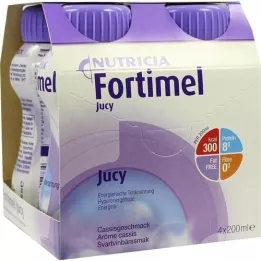 FORTIMEL Γεύση Jucy Cassis, 4Χ200 ml