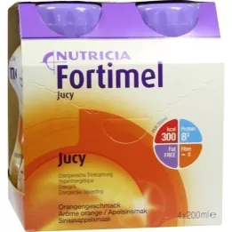 FORTIMEL Ζουμερή γεύση πορτοκάλι, 4Χ200 ml