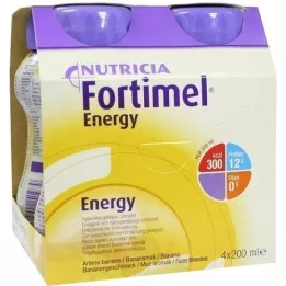 FORTIMEL Ενεργειακή γεύση μπανάνας, 4Χ200 ml
