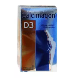 CALCIMAGON D3 μασώμενα δισκία, 112 τεμ