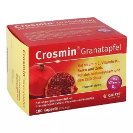 CROSMIN Κάψουλες Ρόδι, 180 τεμ