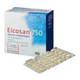 EICOSAN 750 μαλακές κάψουλες ωμέγα-3 συμπυκνωμένο, 240 τεμ