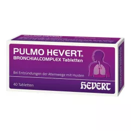 PULMO HEVERT Δισκία Bronchialcomplex, 40 τεμ