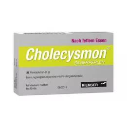 CHOLECYSMON Ασημένιες χάντρες, 25 τεμ