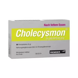 CHOLECYSMON Ασημένιες χάντρες, 50 τεμ