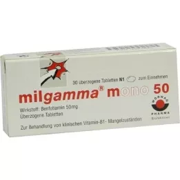 MILGAMMA mono 50 επικαλυμμένα δισκία, 30 τεμ