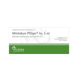 MILCHSÄURE Ενέσιμο Διάλυμα Pflüger 5 ml, 50 τεμ