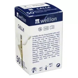WELLION CALLA Ταινίες μέτρησης γλυκόζης αίματος, 50 τεμ