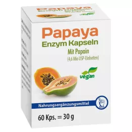 PAPAYA ENZYM Κάψουλες, 60 τεμ