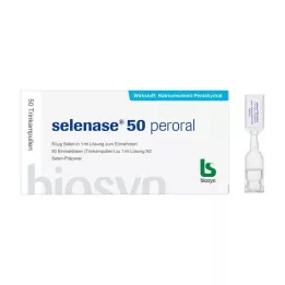 SELENASE 50 πόσιμο διάλυμα για στοματική χρήση, 50X1 ml