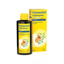 PINIMENTHOL Κρύο μπάνιο για παιδιά από 2 ετών, Ευκάλυπτος, 190 ml