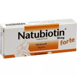 NATUBIOTIN δισκία forte 10 mg, 20 τεμ