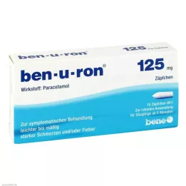BEN-U-RON 125 mg υπόθετα, 10 τμχ