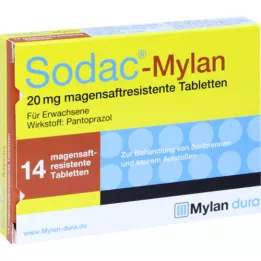 SODAC Γαστροανθεκτικά δισκία Mylan, 14 τεμ
