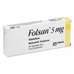 FOLSAN δισκία 5 mg, 20 τεμ