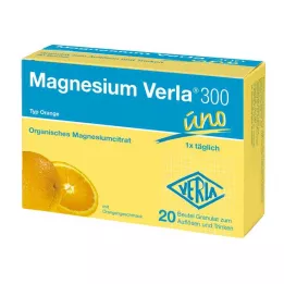 MAGNESIUM VERLA 300 κόκκοι πορτοκαλιού, 20 τεμ