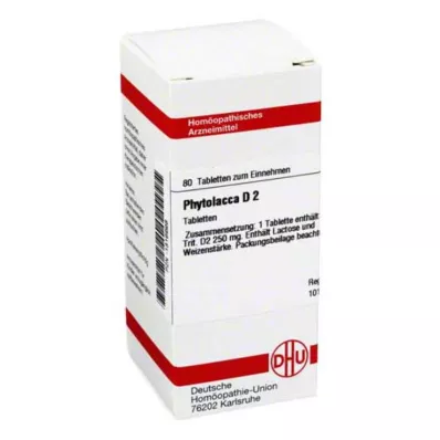 PHYTOLACCA D 2 ταμπλέτες, 80 τεμ PHYTOLACCA D 2 ταμπλέτες, 80 τεμ