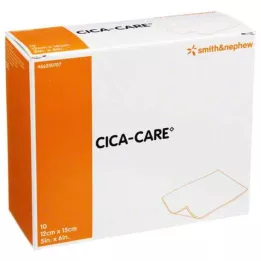 CICA CARE Λεπτή πλάκα gel σιλικόνης 12x15 cm για θεραπεία ουλών, 10 τεμάχια