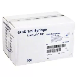 BD PLASTIPAK Spr.1 ml Luer Lok 3-part, 100X1 ml
