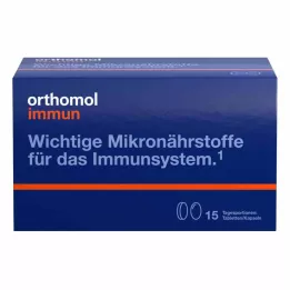 ORTHOMOL Immun 15 δισκία/κάψουλες συνδυασμένη συσκευασία, 1 τεμάχιο