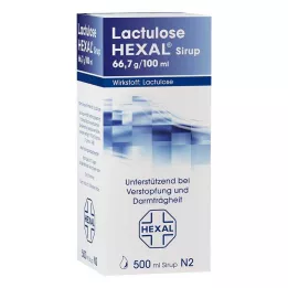LACTULOSE Σιρόπι Hexal, 500 ml