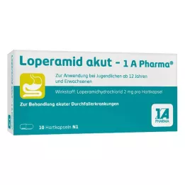 LOPERAMID akut-1A Pharma σκληρές κάψουλες, 10 τεμ