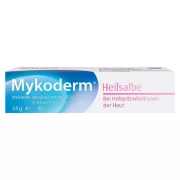 MYKODERM Θεραπευτική αλοιφή Νυστατίνη και οξείδιο του ψευδαργύρου, 25 γρ