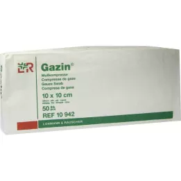 GAZIN Γάζα 10x10 cm μη αποστειρωμένη λειτουργία 32, 50 τεμ