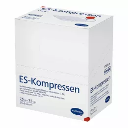 ES-KOMPRESSEN αποστειρωμένο 7,5x7,5 cm 8-way, 25X2 τεμ