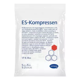 ES-KOMPRESSEN αποστειρωμένο 5x5 cm 8-way, 5X2 τεμ