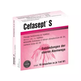CEFASEPT S Ενέσιμο διάλυμα, 10 τεμ