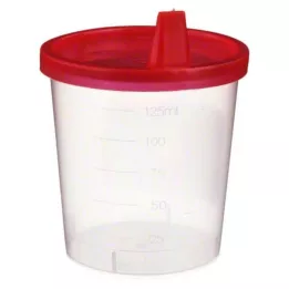 URINBECHER με καπάκι που κουμπώνει, 1 τεμ