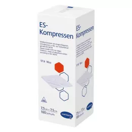 ES-KOMPRESSEN μη αποστειρωμένο 7,5x7,5 cm 16πλάσιο, 100 τεμ