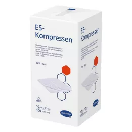 ES-KOMPRESSEN μη αποστειρωμένο 10x10 cm 16-way, 100 τμχ
