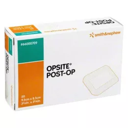 OPSITE Post-OP Επίδεσμος 8,5x9,5 cm ατομικά αποστειρωμένος, 20X1 τεμ