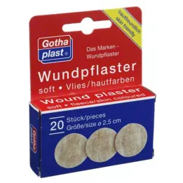 GOTHAPLAST Μαλακό fleece περιποίησης τραύματος 2,5 cm, 20 τεμ