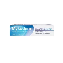 MYKODERM Κρέμα μικοναζόλης, 25 γρ