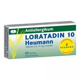 LORATADIN 10 δισκία Heumann, 20 τεμ