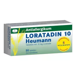 LORATADIN 10 δισκία Heumann, 50 τεμ