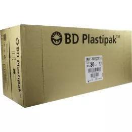 BD PLASTIPAK Spr.30 ml Luer χωρίς λατέξ, 60X30 ml