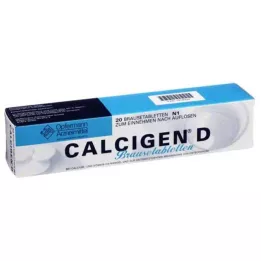 CALCIGEN D 600 mg/400 I.E αναβράζοντα δισκία, 20 τεμ