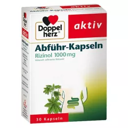 DOPPELHERZ Καψάκια καθαρτικού Rizinol 1.000 mg, 30 τεμ