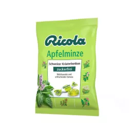 RICOLA o.Z. σακουλάκι με καραμέλες μέντας μήλου, 75 γρ