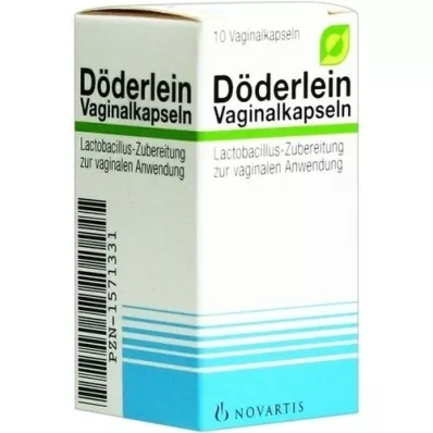 DÖDERLEIN Κολπικές κάψουλες, 10 τεμ DÖDERLEIN Κολπικές κάψουλες, 10 τεμ